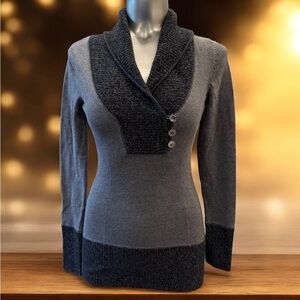 Guess Gray Cowl Neck Sweater